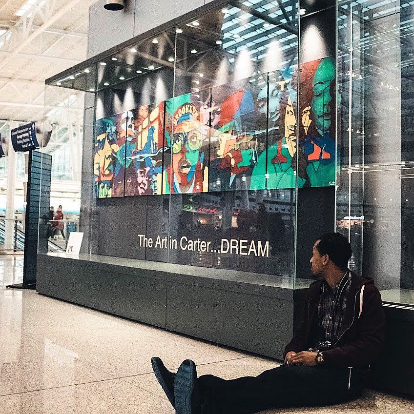 Derrick Carter and his art at IND